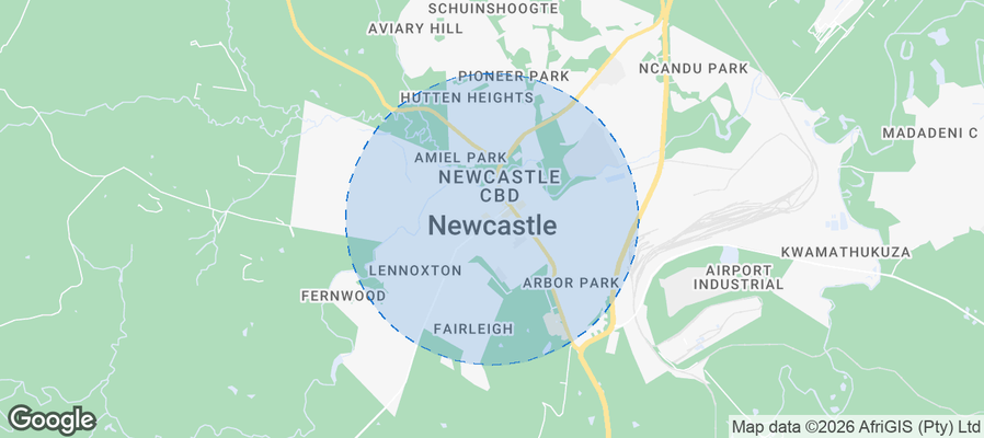 Newcastle Airbnb map